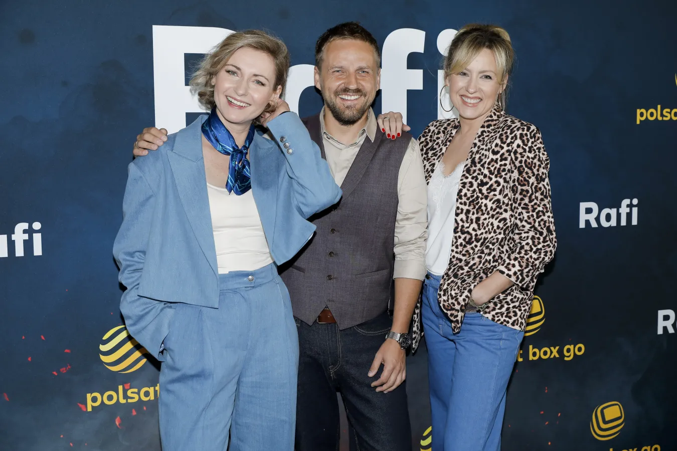 Zuzanna Grabowska, Paweł Domagała i Agata Wątróbska  