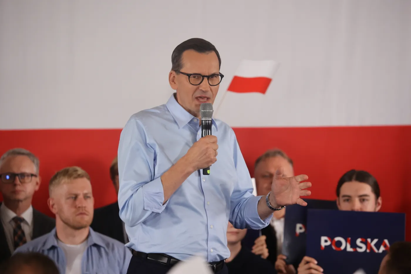 Wybory 2023. Morawiecki: Plan Tuska to prosta droga do wojny domowej