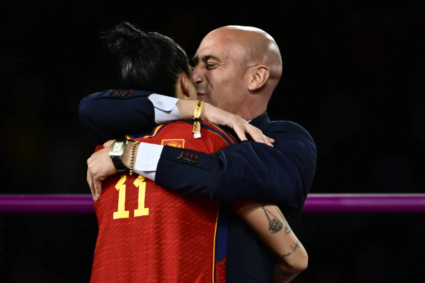 Luis Rubiales za ten pocałunek surowo ukarany przez FIFA