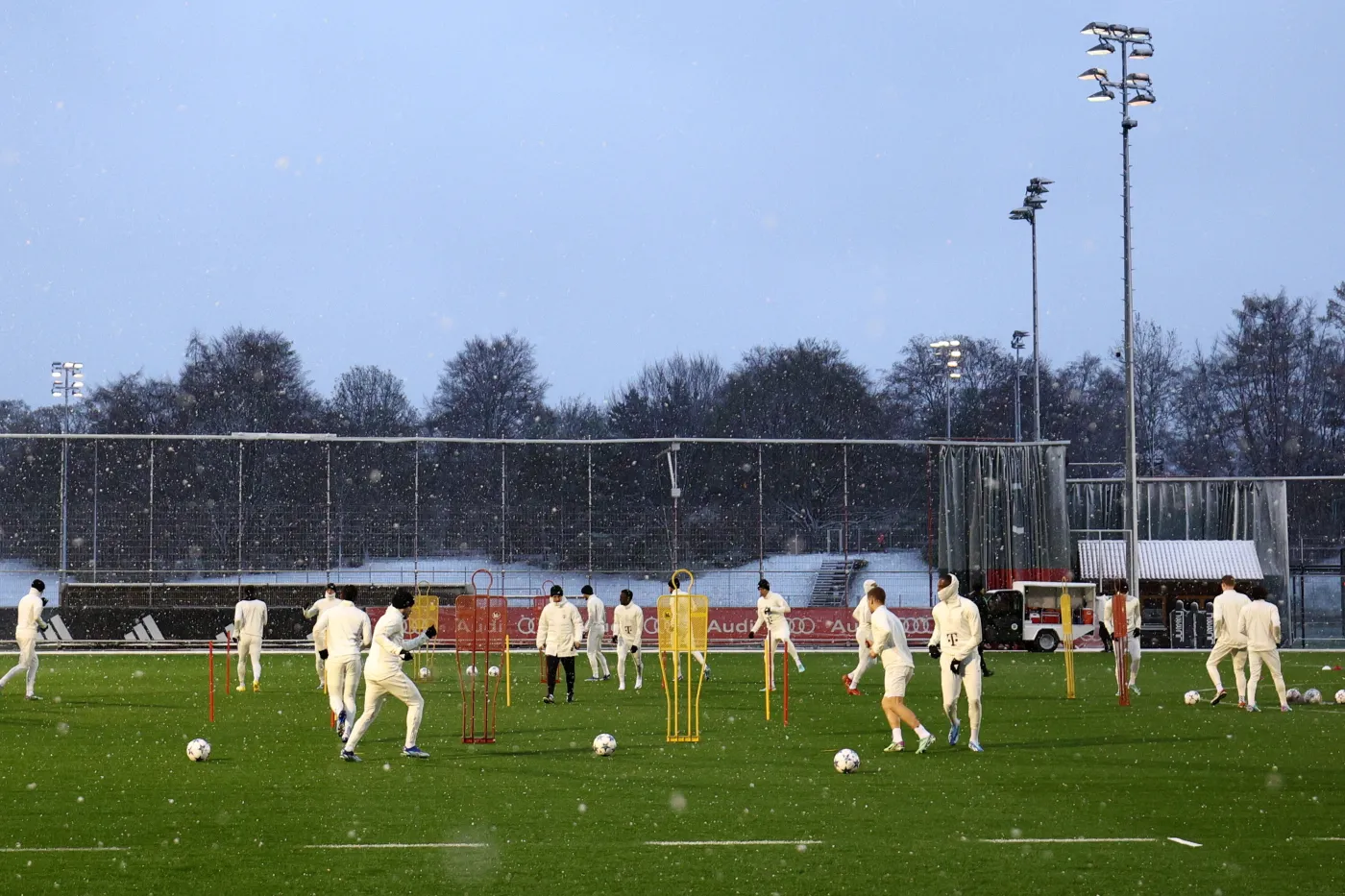 Trening piłkarzy Bayernu Monachium