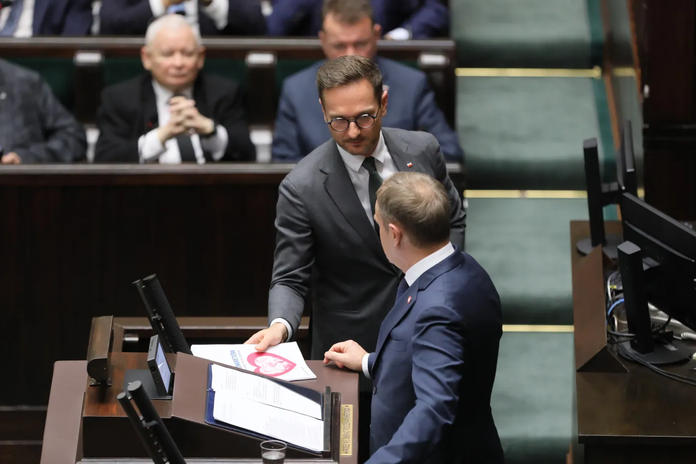 Donald Tusk, Waldemar Buda
