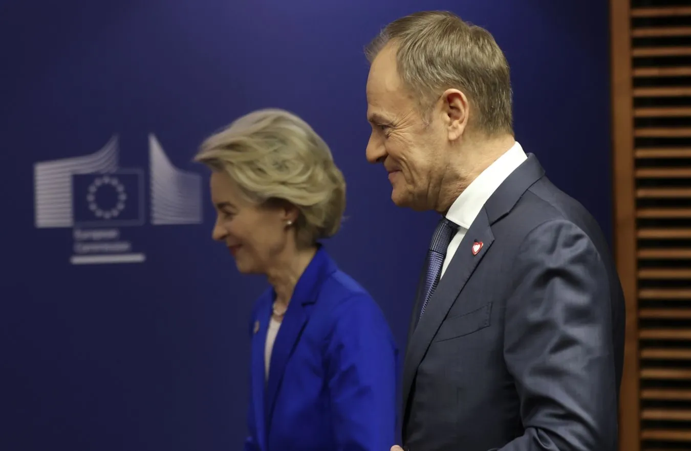 Ursula von der Leyen i Donald Tusk