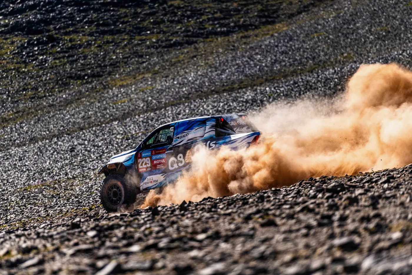 Rajd Dakar. Eryk Goczał najszybszy, Krzysztof Hołowczyc ukarany na 4. etapie