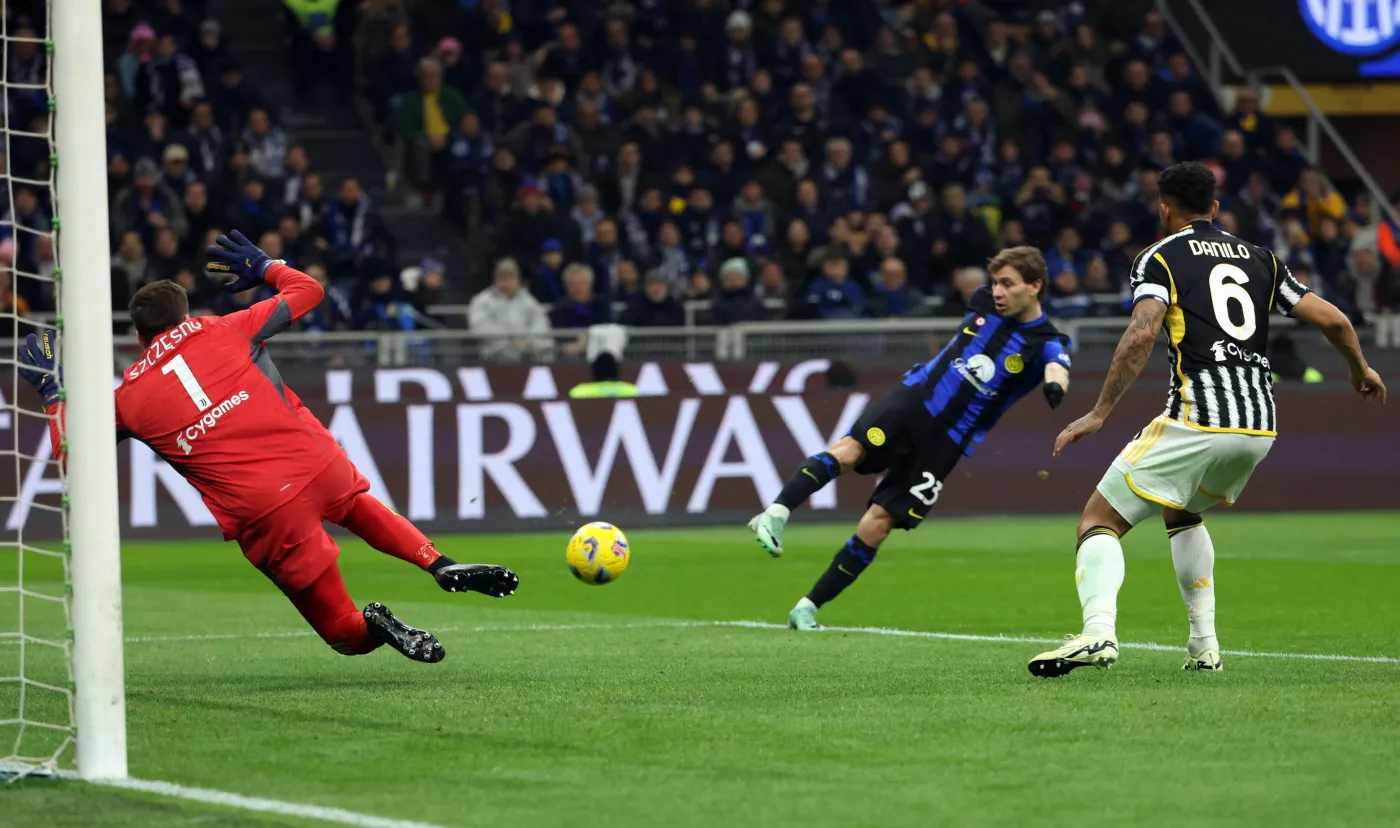 Szczęsny uratował Juventus przed wyższa porażką w meczu z Interem [WIDEO]