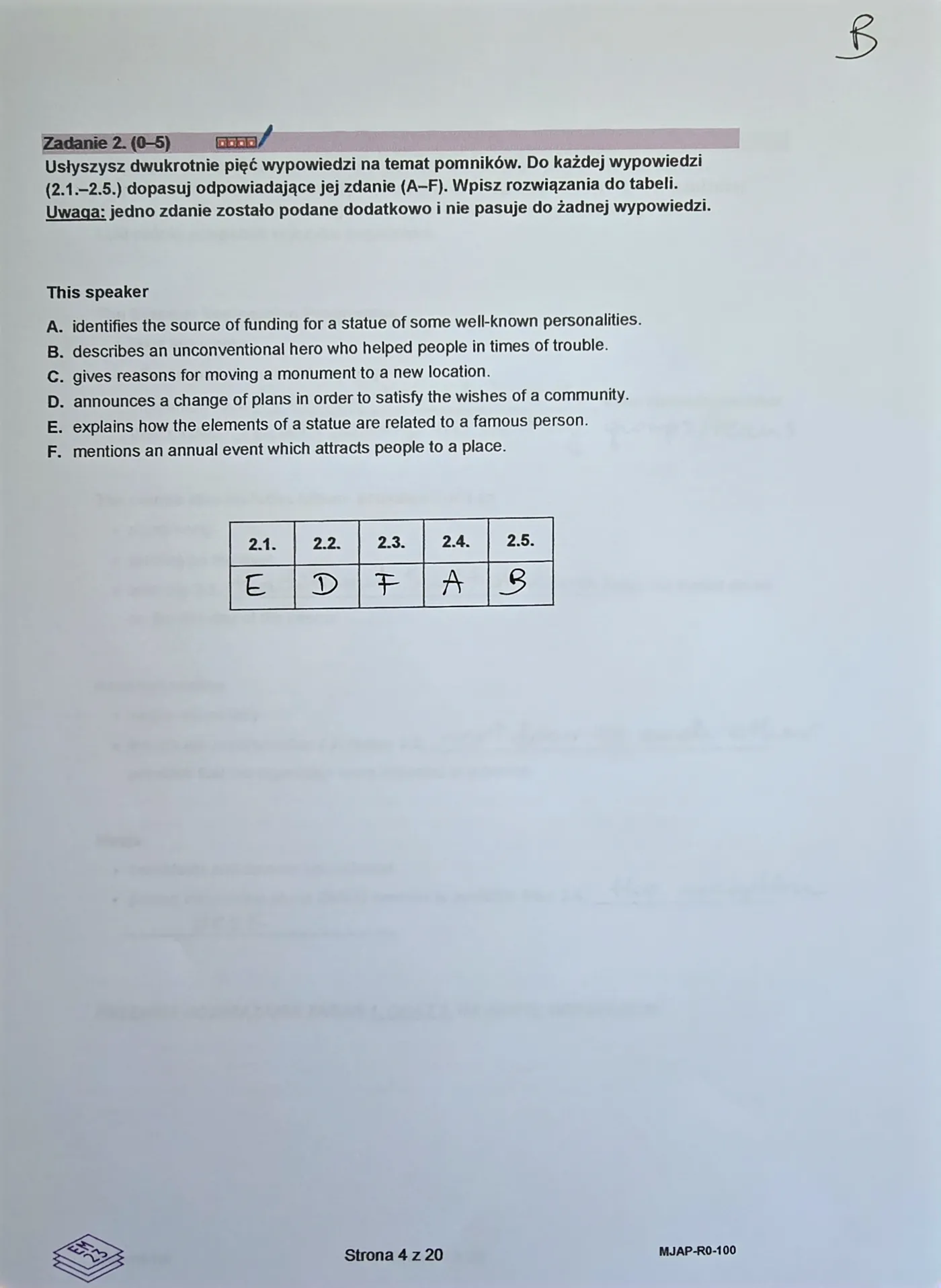 Matura 2024. Język angielski - poziom rozszerzony [ARKUSZE CKE i ODPOWIEDZI]