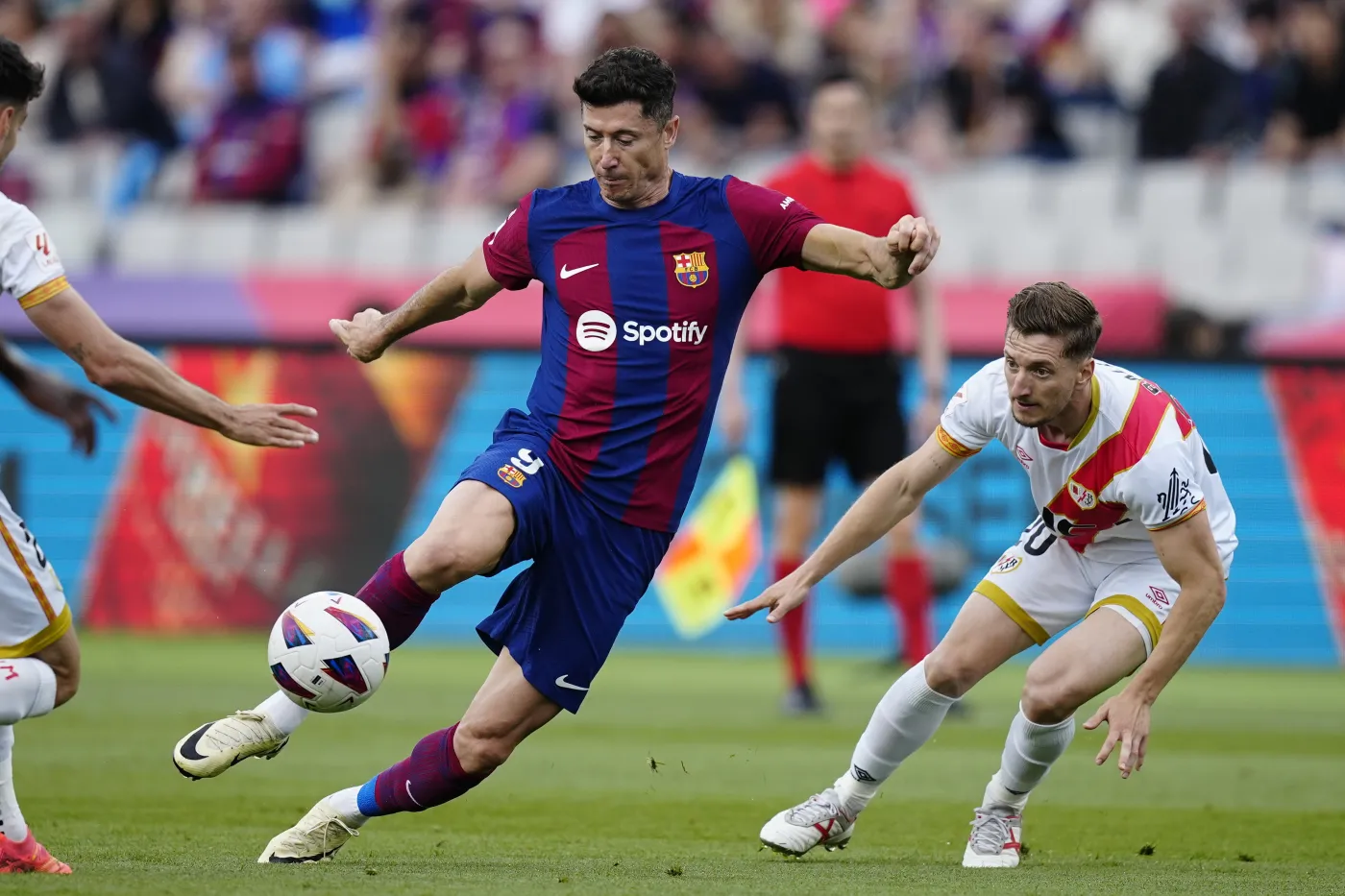 Robert Lewandowski już w 3. minucie strzelił gola dla Barcelony