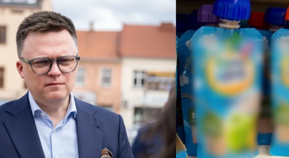 Wódka jak kolorowy mus dla dzieci. Szymon Hołownia oburzony. "Wstyd! Ja w tej sprawie nie odpuszczę"