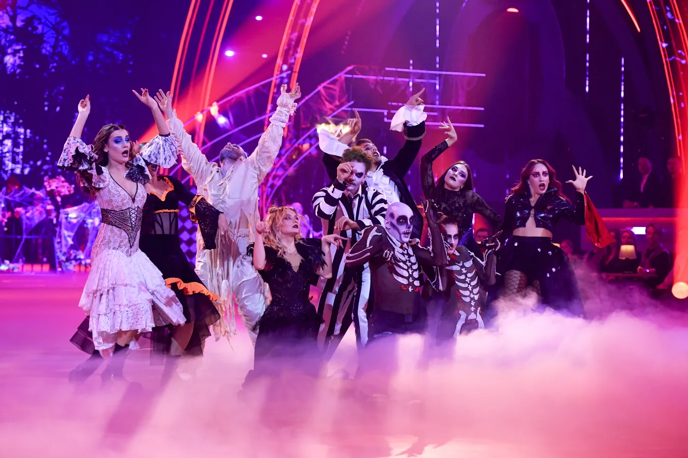 Na parkiecie "Tańca z gwiazdami" 3 listopada zapanował halloweenowy klimat 