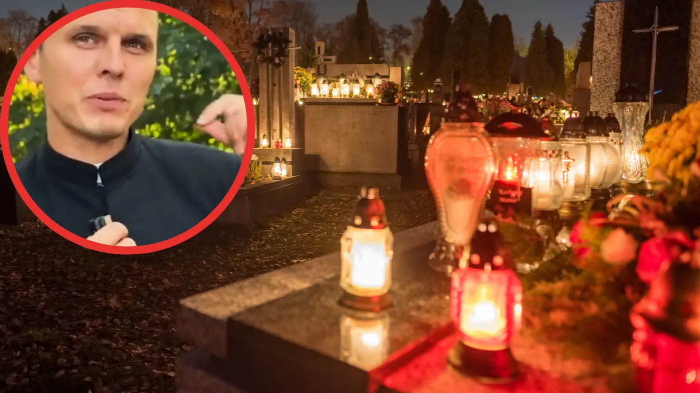 "Ksiądz z osiedla" radzi, co zabrać na cmenatrz w dzień Wszystkich Świętych