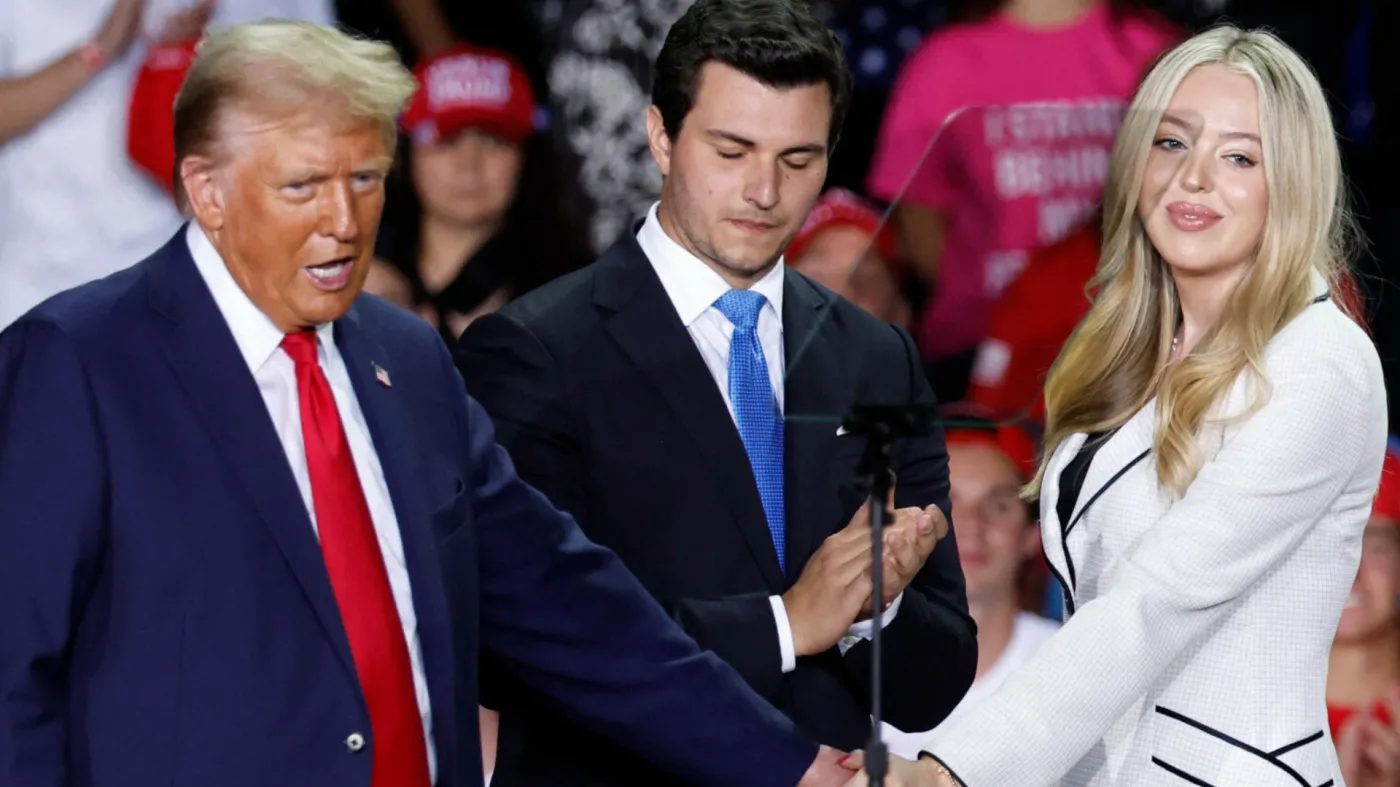 "Zapomniana córka" Donalda Trumpa. Kim jest Tiffany?