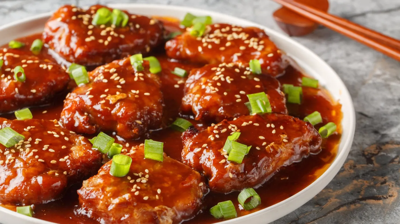 Juicy,Pork,Chops,Are,Smothered,And,A,Sweet,And,Sour