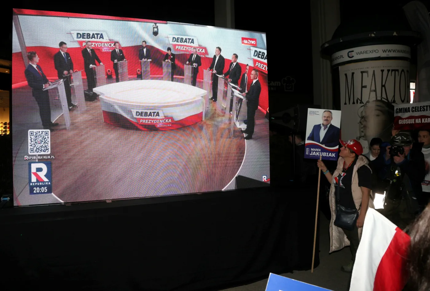 Debata prezydencka 2025. Kandydaci odpowiedzieli, czy wyślą polskich żołnierzy na Ukrainę