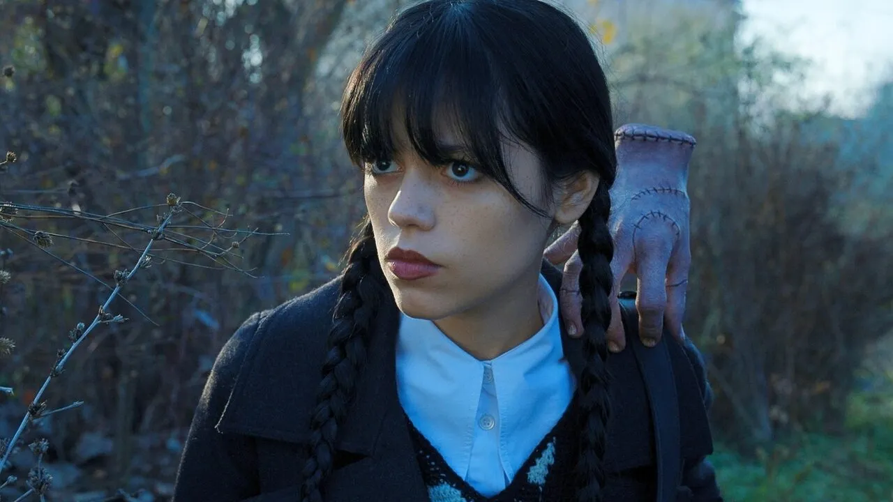 Jenna Ortega w serialu "Wednesday"