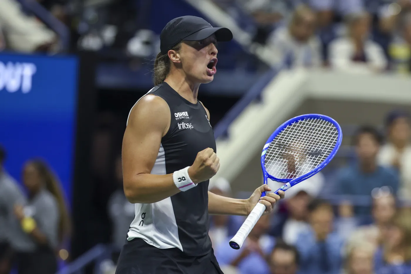 Iga Świątek w ćwierćfinale US Open. Rosjanka nie miała nic do powiedzenia