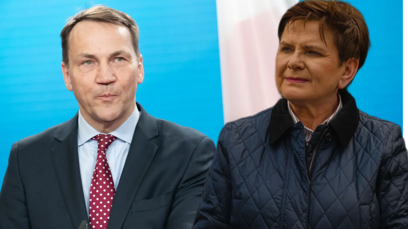 Beata Szydło skierowała ciepłe słowa pod adresem Radosława Sikorskiego