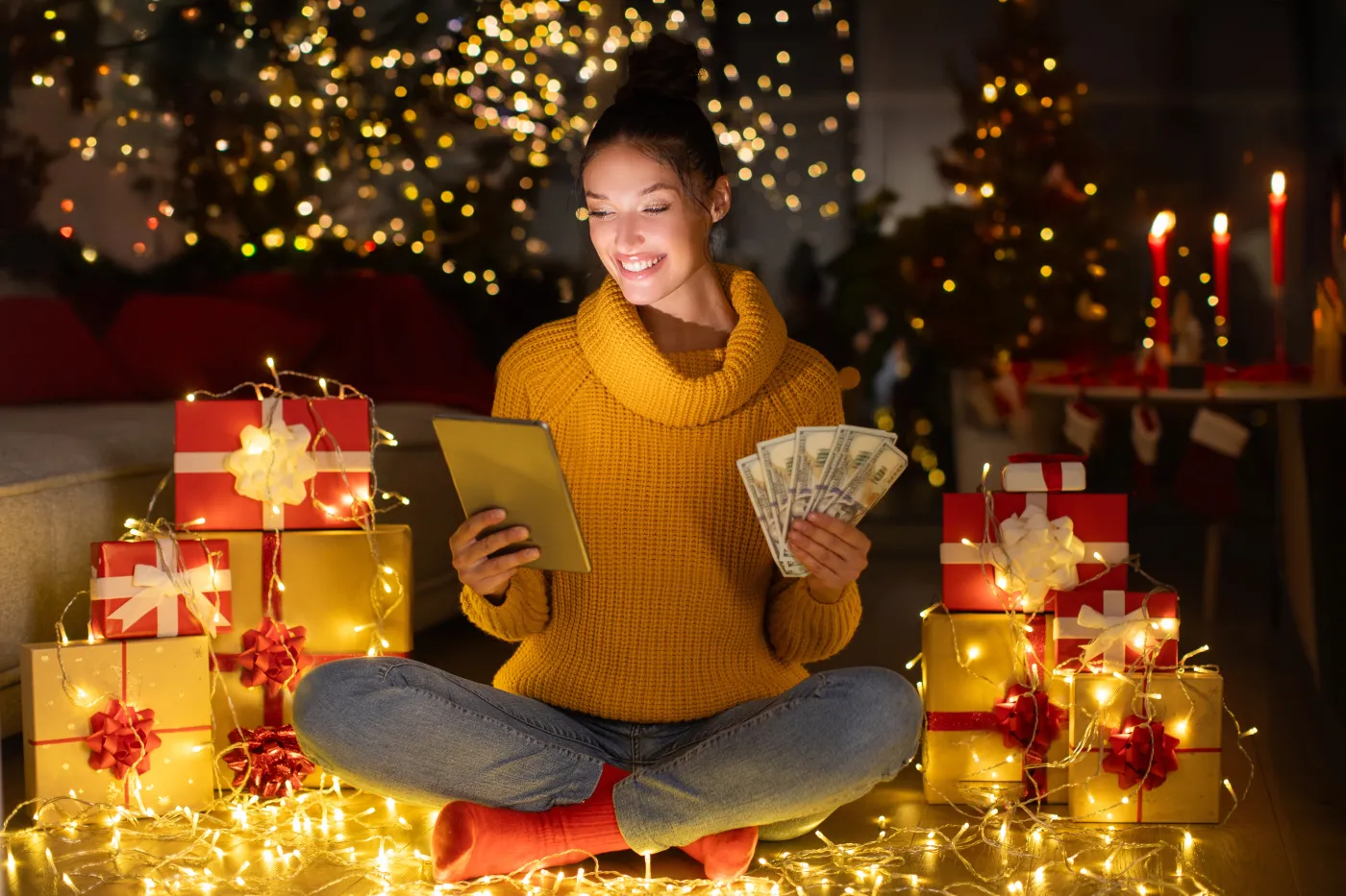 Premie, bony, paczki świąteczne dla pracowników. Kto dostał najwięcej w popularnych dyskontach?