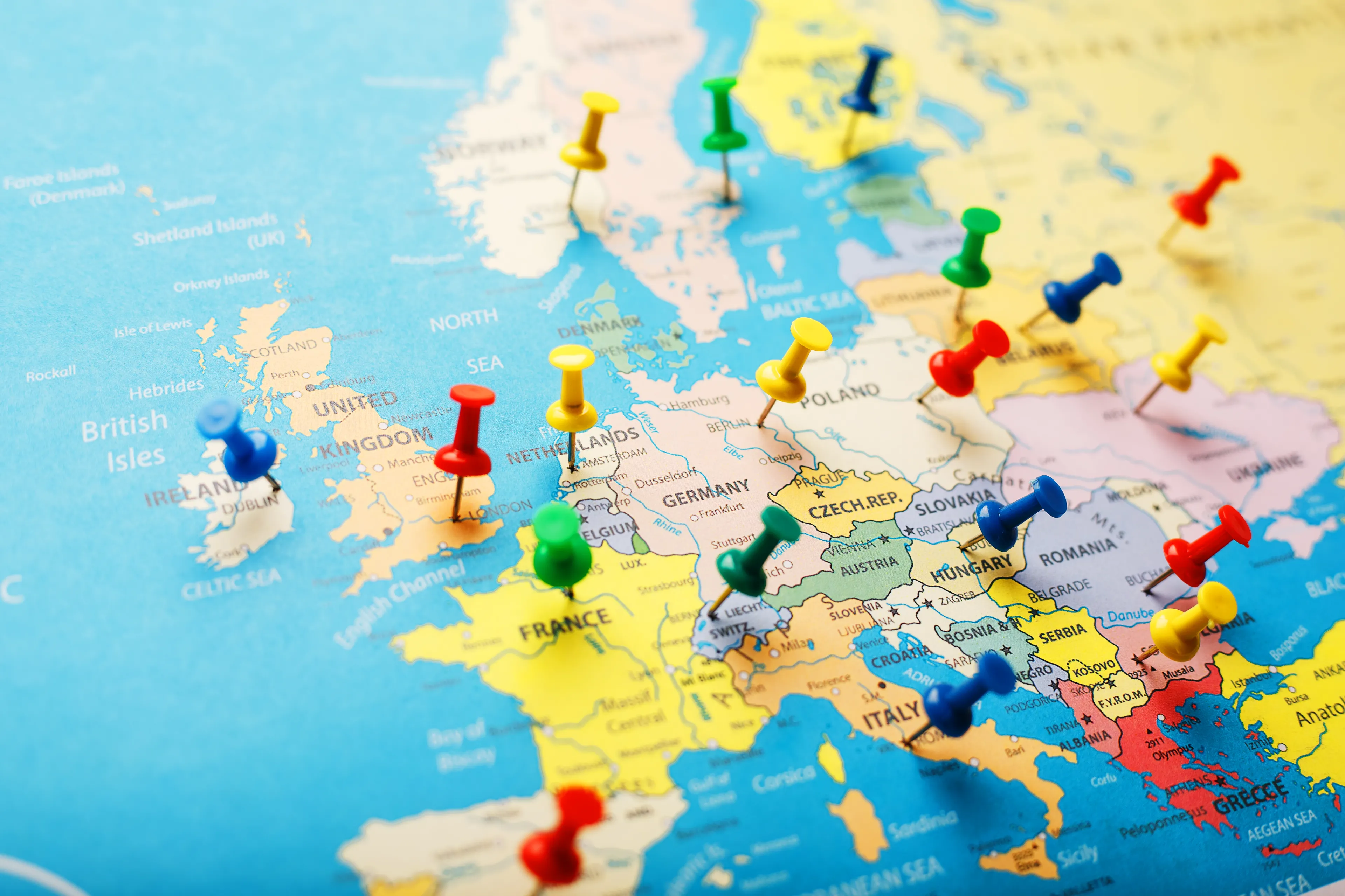 99 proc. absolwentów szkół nie robi 100 proc. Geografia. Stolice Europy