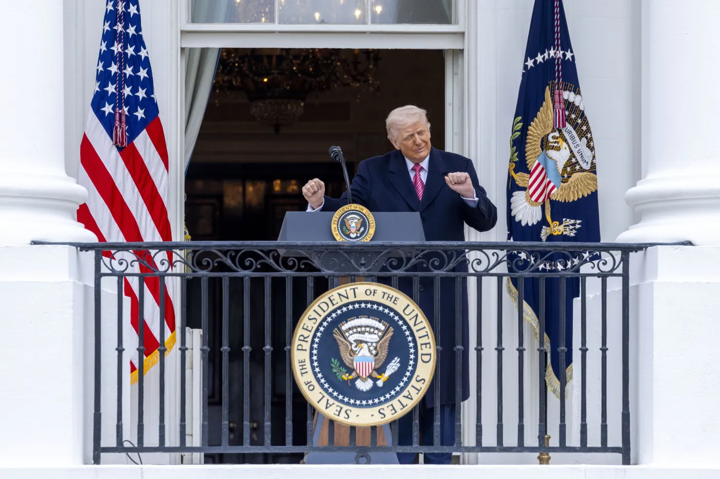 President Donald Trump hosts event celebrating farmers at White House