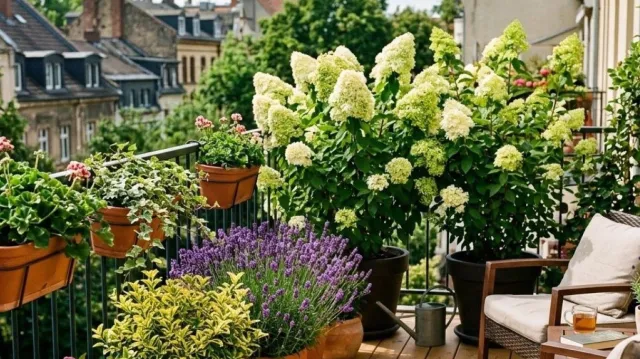 Ogród na balkonie w bloku. Jakie krzewy na balkon słoneczny? Jakie krzewy na balkon południowy są najlepsze?