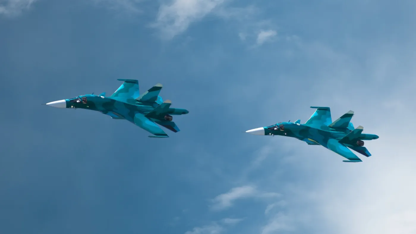 Udany atak w obwodzie wołgogradzkim. Ukraina zniszczyła dwa rosyjskie Su-34