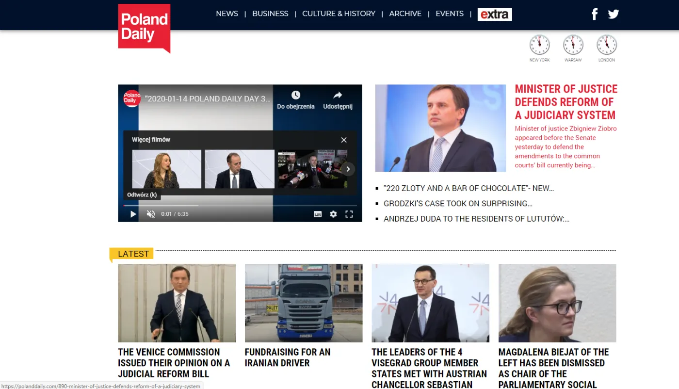 Salwa śmiechu na Twitterze. Internauci kpią z "angielskich" tytułów portalu "Poland Daily"