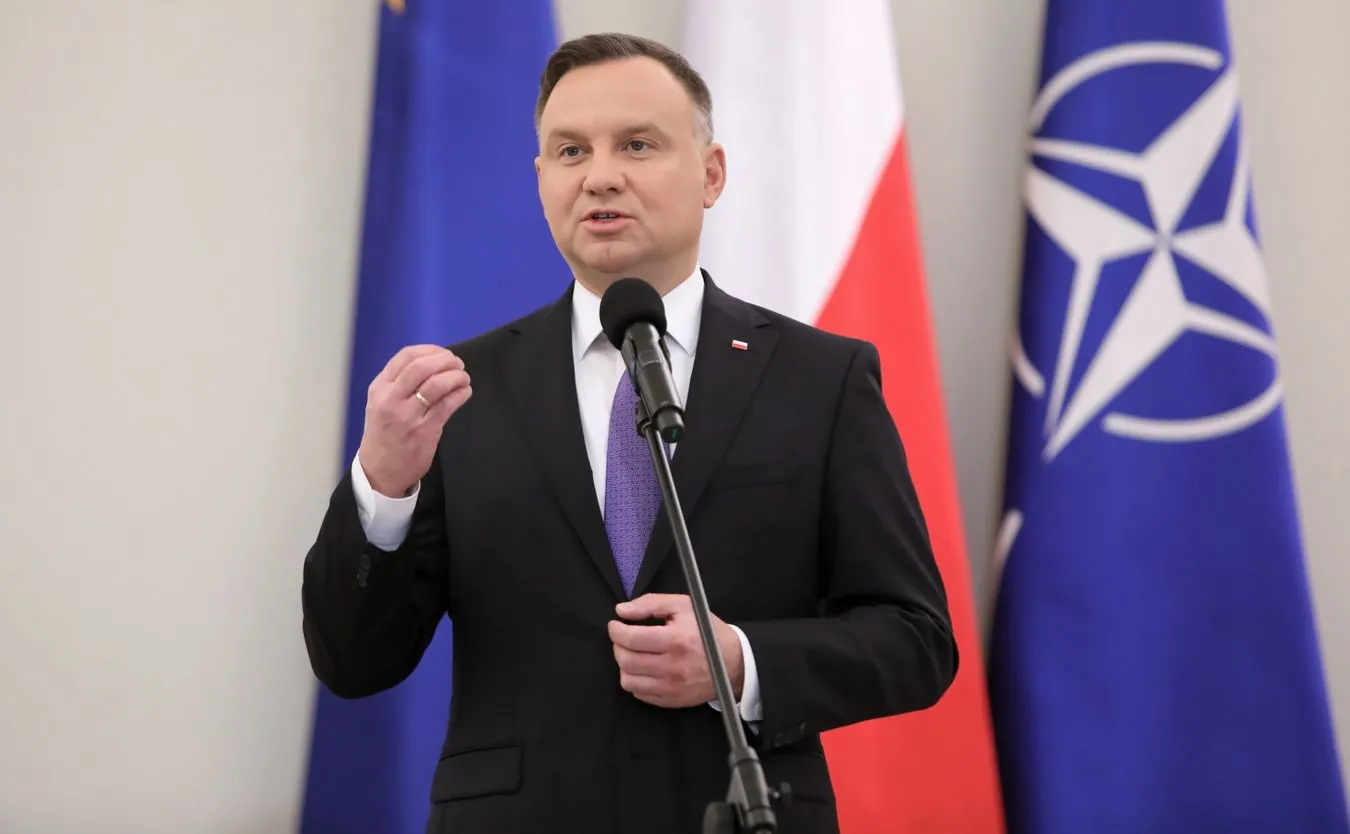 Andrzej Duda w Pałacu Prezydenckim