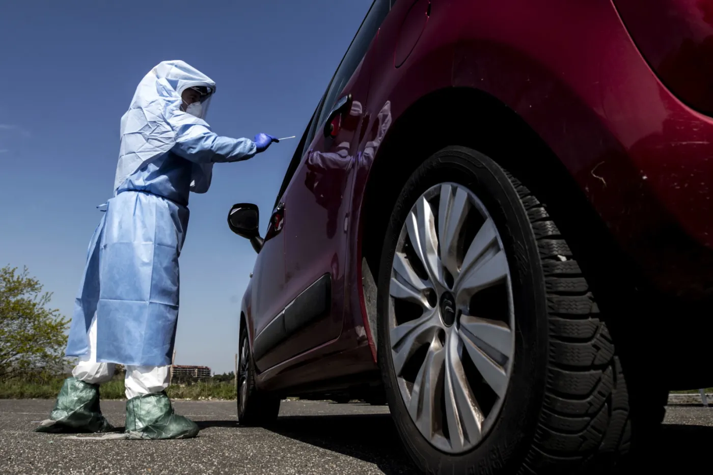 Rzym. Szybkie testy na koronawirusa