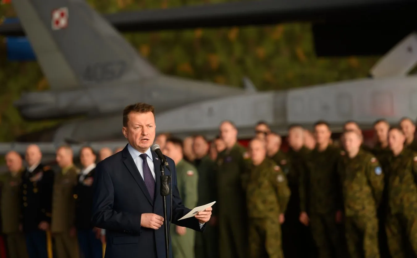 Mariusz Błaszczak Minister obrony narodowej