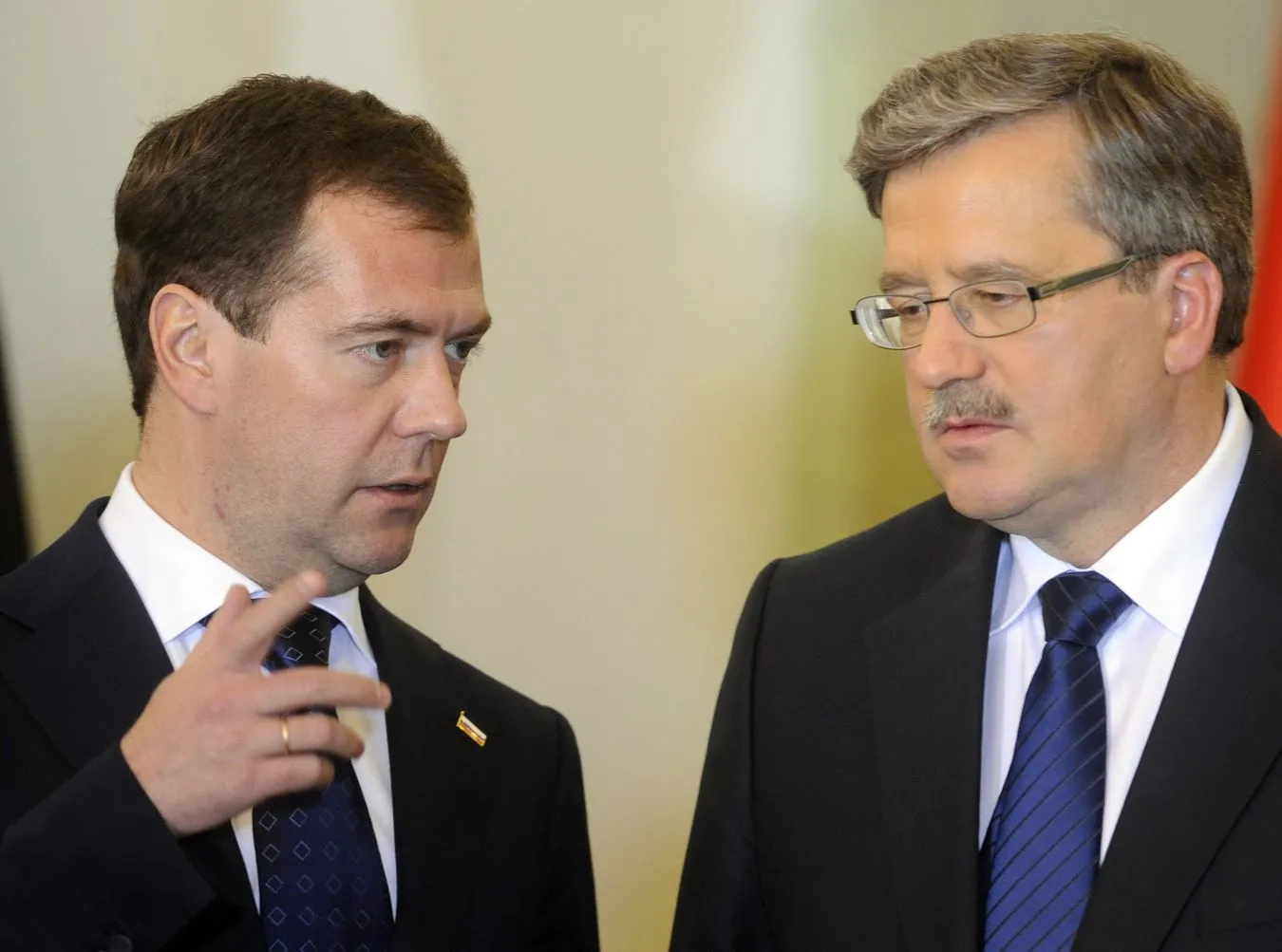 Prezydenci Polski i Rosji rozmawiali o raporcie MAK