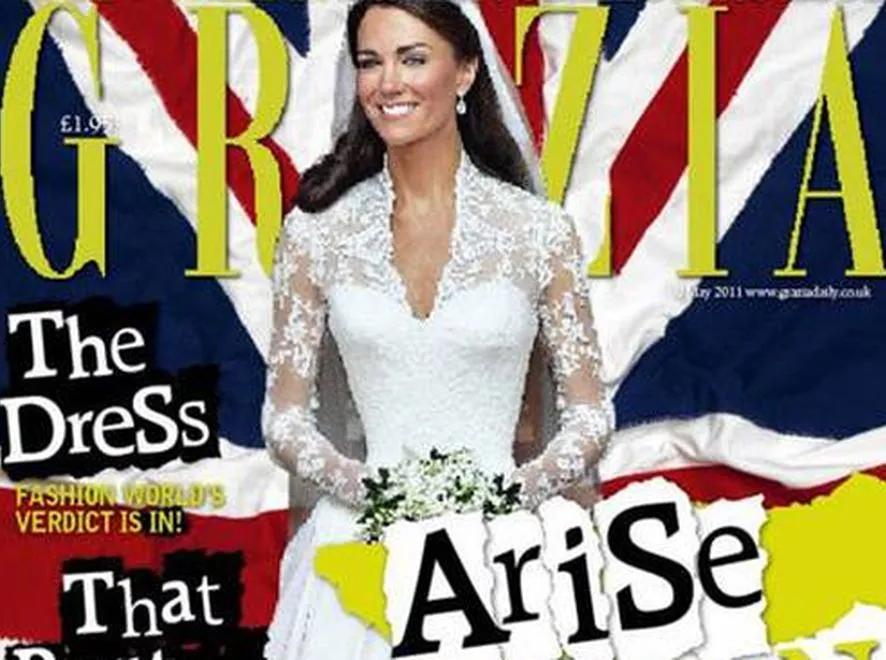 Kate Middleton padła ofiarą grafików. Źródło: „Grazia”