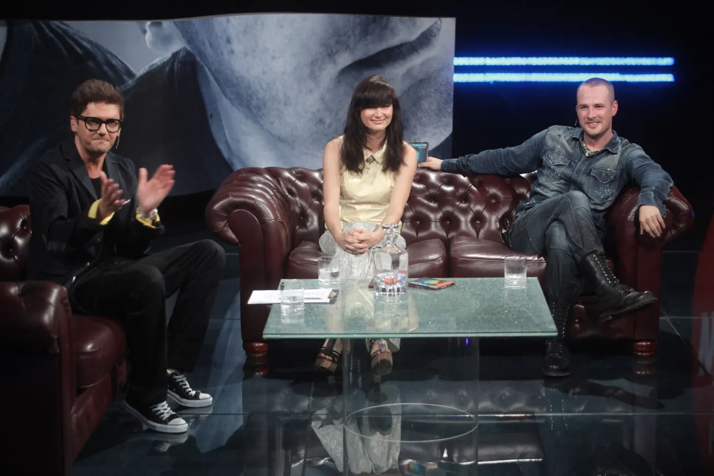 Paweł Małaszyński i Anna Rusowicz u Kuby Wojewódzkiego