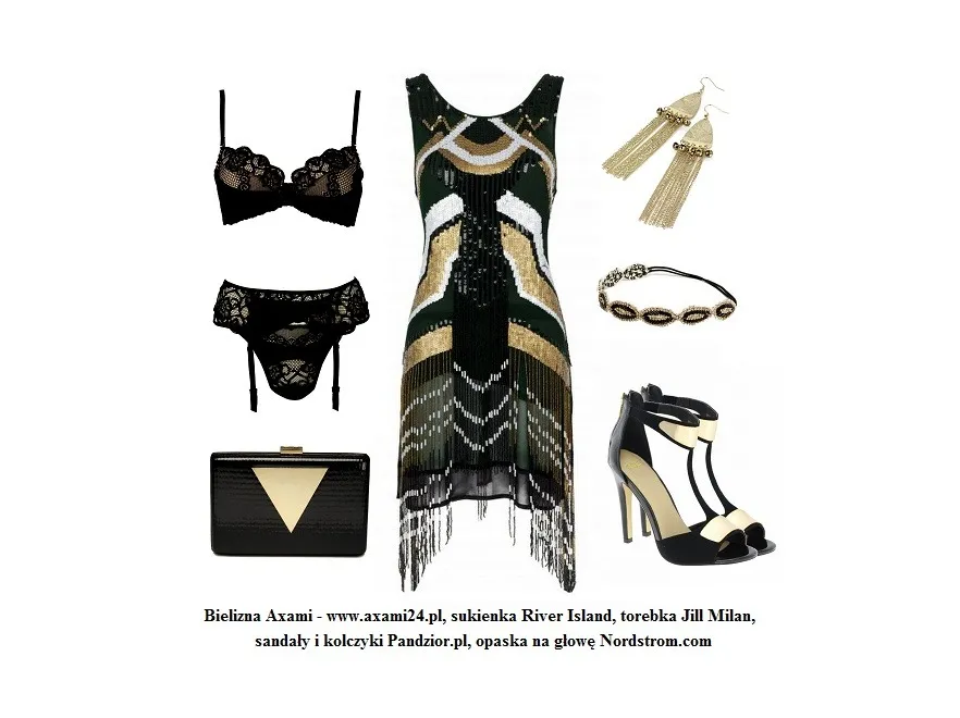 Stylizacje inspirowane filmem Wielki Gatsby