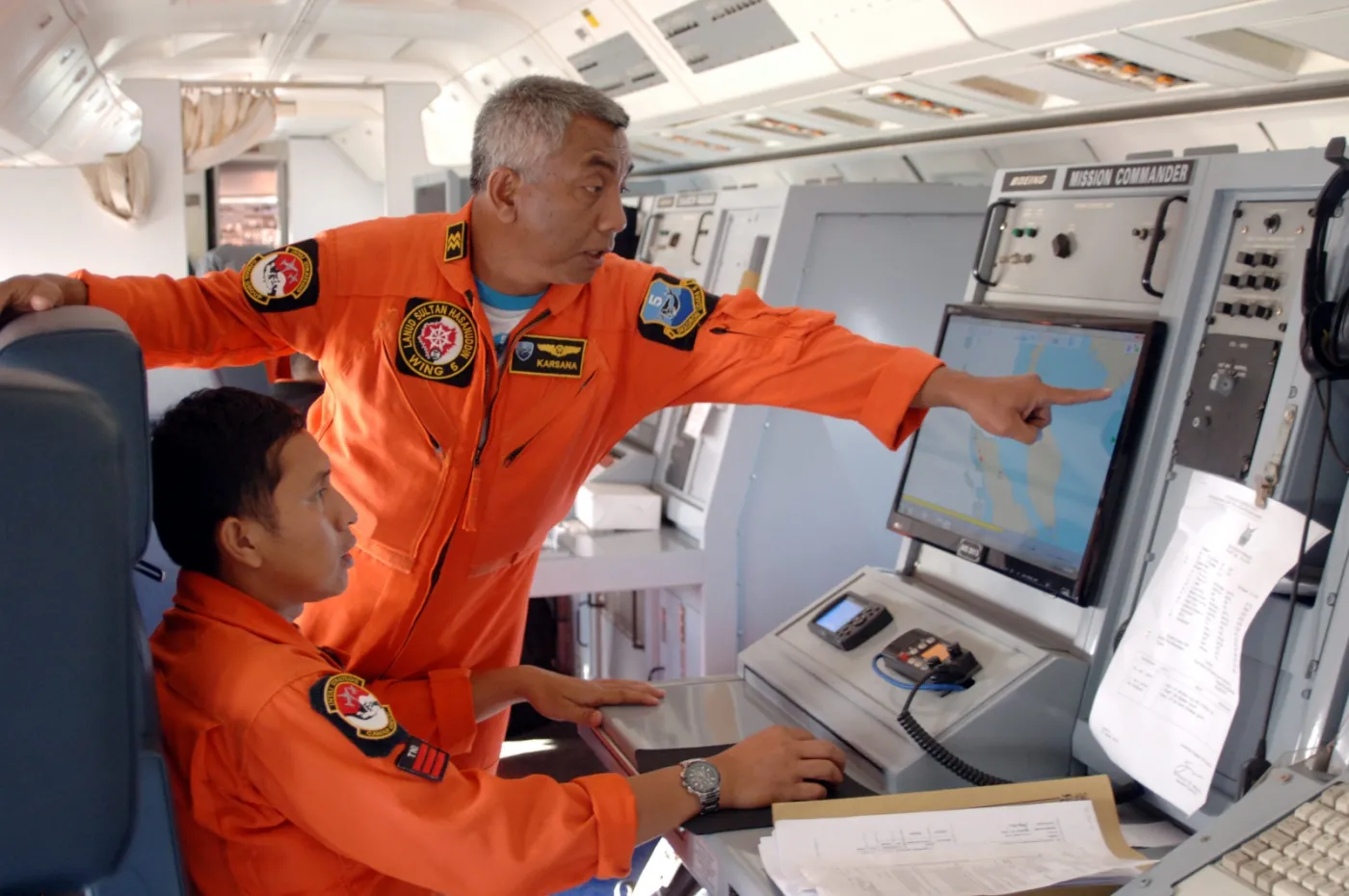 Poszukiwania zaginionego malezyjskiego boeinga