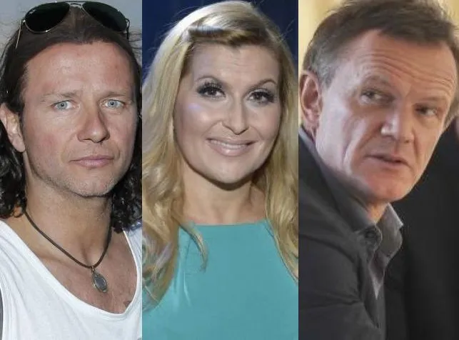 Radosław Majdan, Katarzyna Skrzynecka, Cezary Pazura