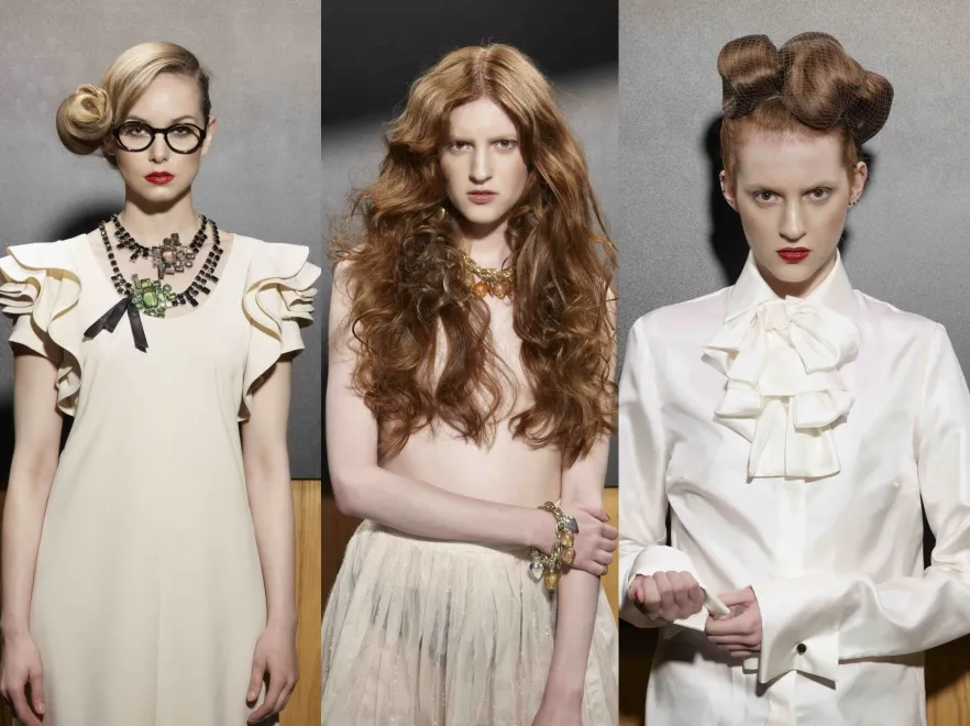 Fryzury retro na lato 2014 - propozycje stylistów Milek Design