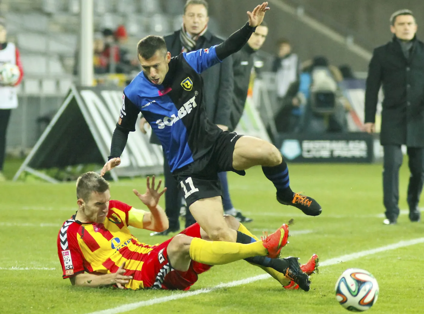 T-Mobile Ekstraklasa: Korona Kielce - Zawisza Bydgoszcz 2:2