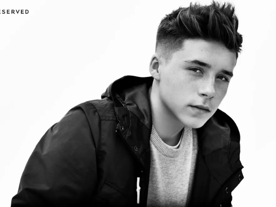 Do schrupania: Brooklyn Beckham w kampanii Reserved YFL