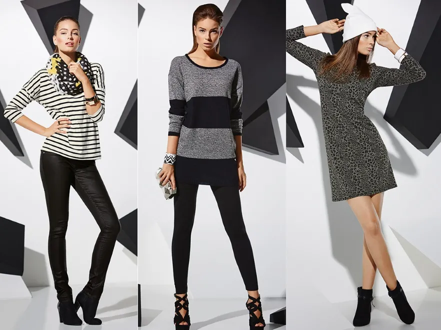 Lidl kolekcja Black and White styczeń 2015