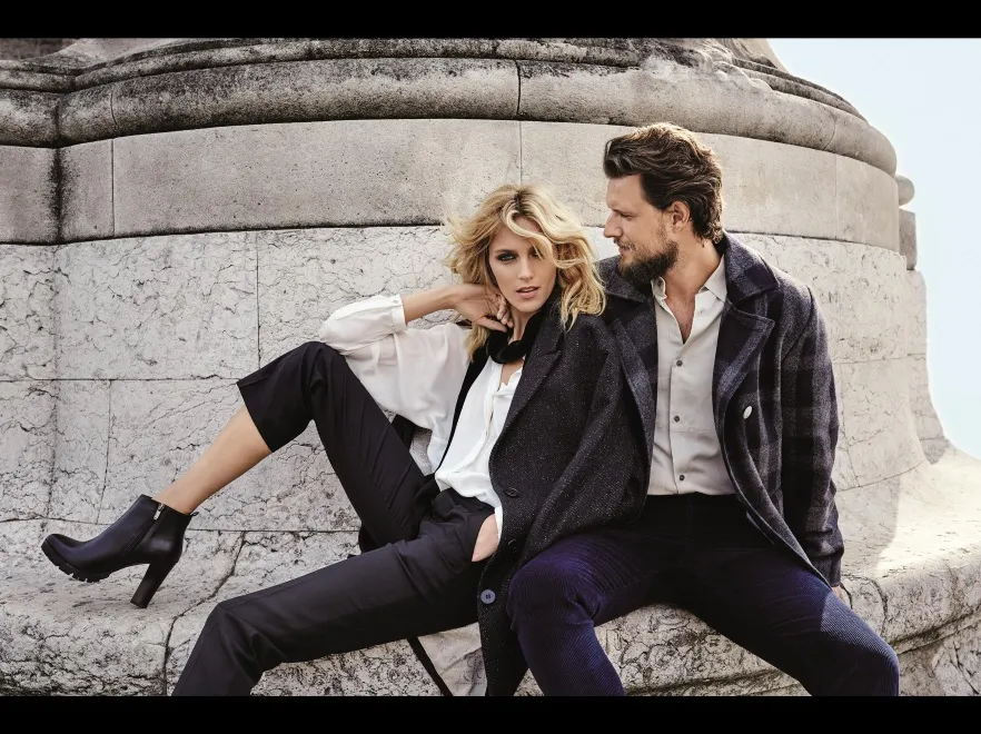 Jesień w dobrym stylu: Anja Rubik z mężem w nowej kampanii CCC