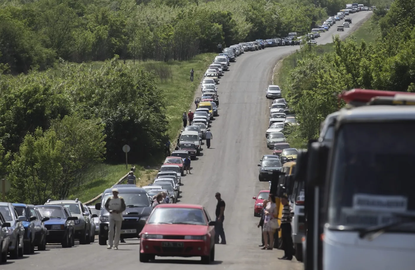 Rosja kopie rowy na granicach z Ukrainą