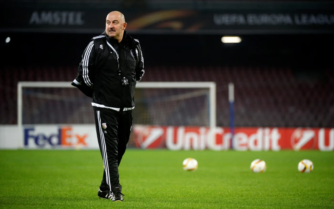 Szkoleniowiec Legii Warszawa Stanisław Czerczesow