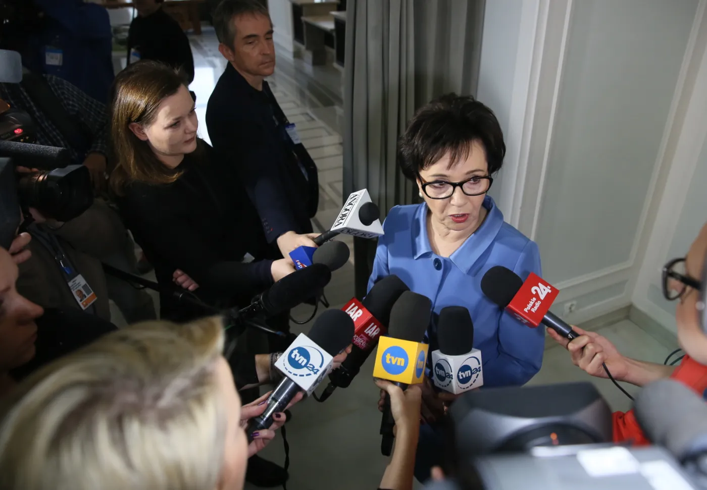 Szefowa gabinetu politycznego premiera, rzecznik rządu Elżbieta Witek