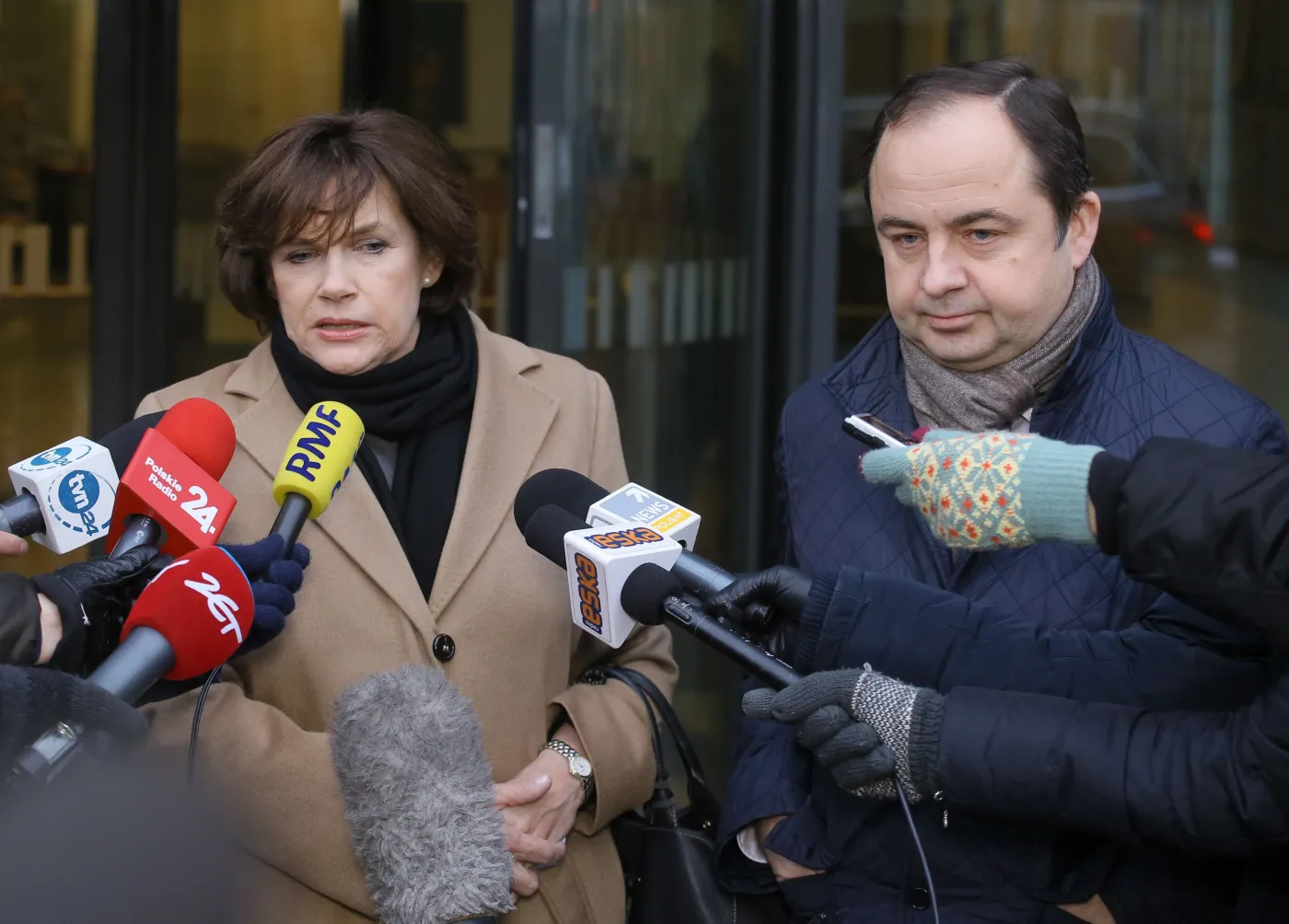 Marzenna Guz-Vetter i Konrad Szymański 