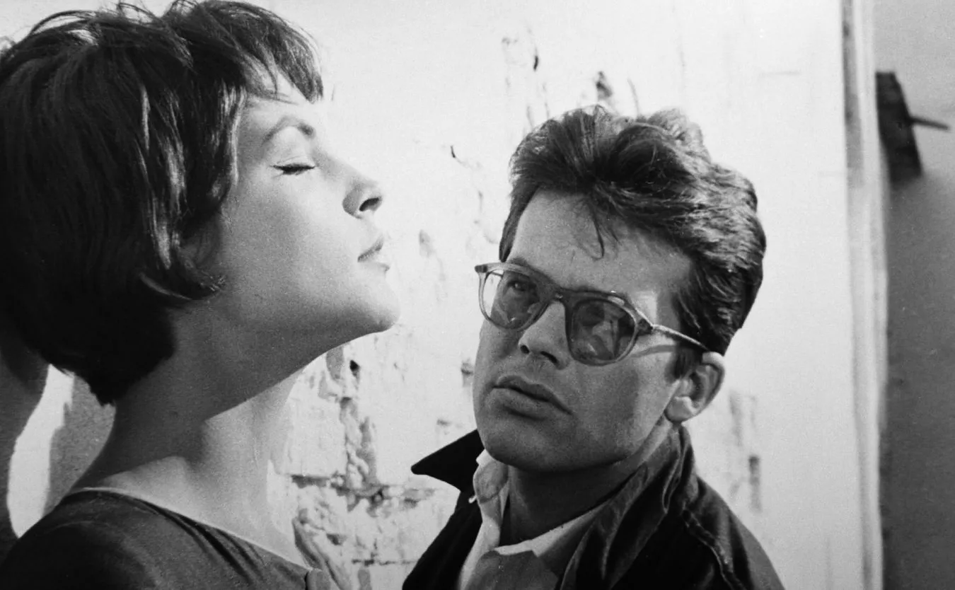 Teresa Tuszyńska i Zbigniew Cybulski w filmie "Do widzenia, do jutra"