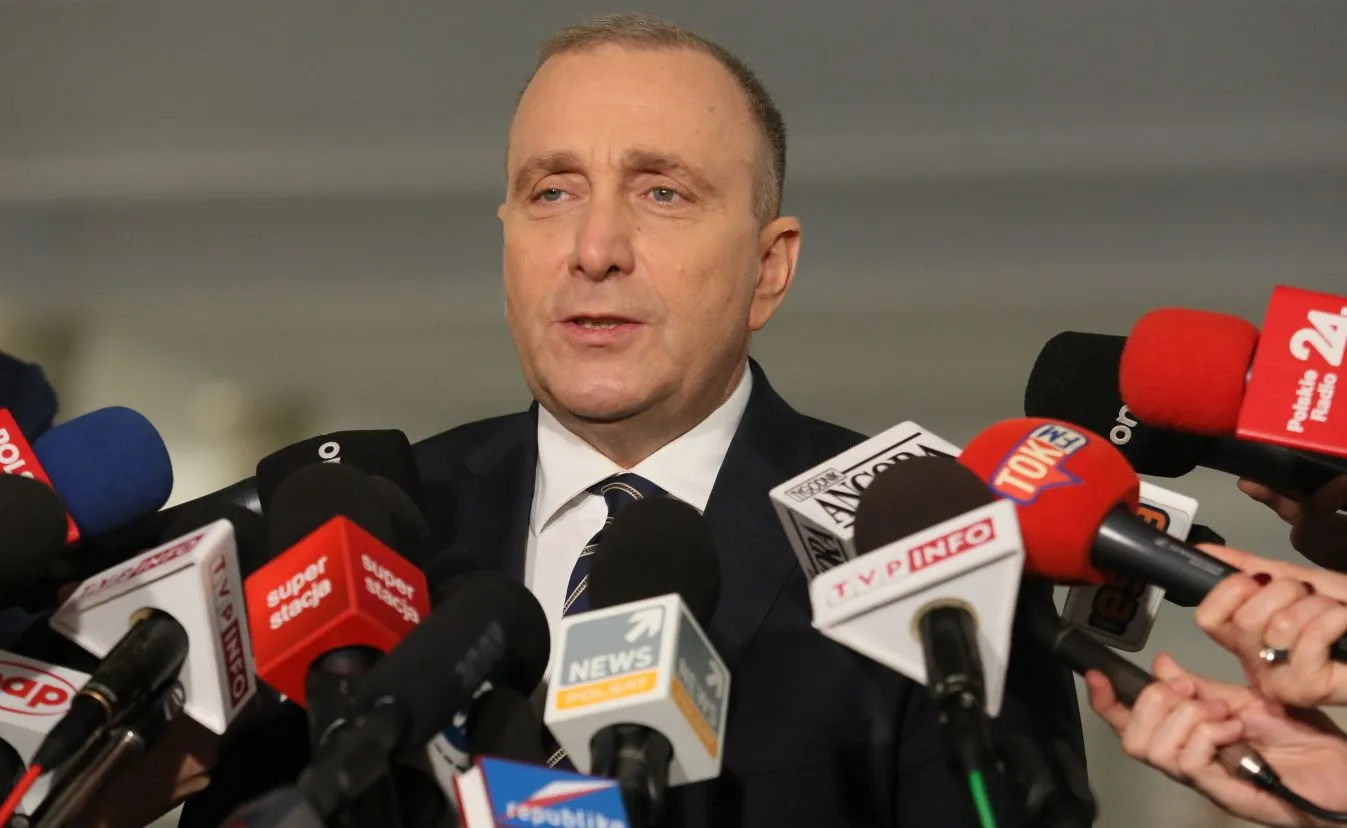 Przewodniczący Platformy Obywatelskiej Grzegorz Schetyna 