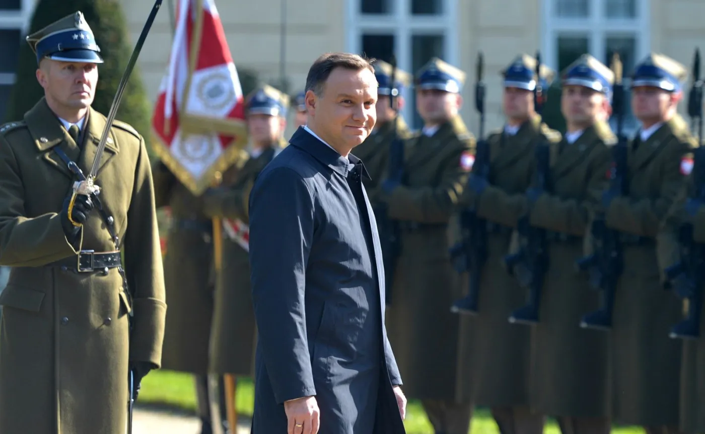 PREZYDENCI PAŃSTW GRUPY WYSZEHRADZKIEJ NA ZAMKU W ŁAŃCUCIE