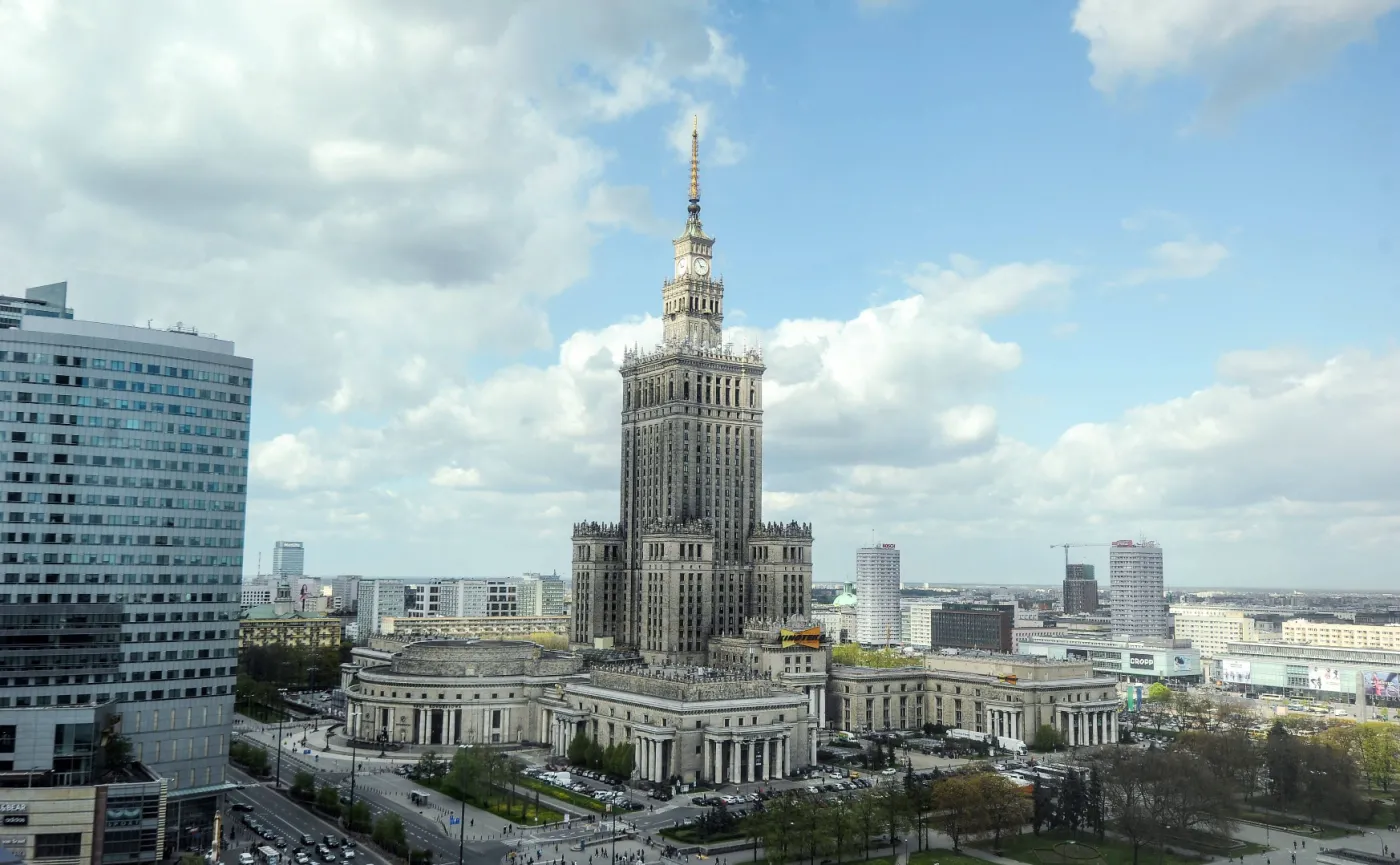 Warszawa, dawne okolice ulicy Chmielnej, dziś Plac Defilad