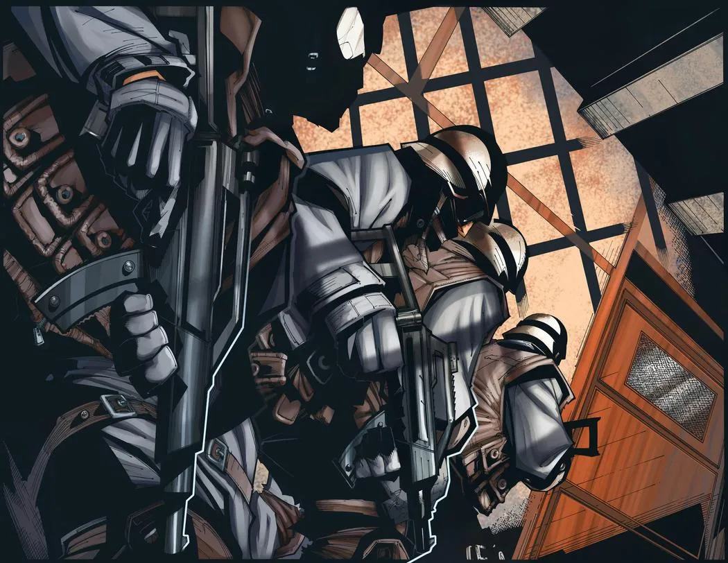 Ilustacja z "Elementu Zero" Suleimana Bakhita