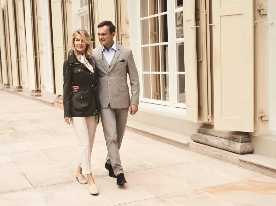 Miłość widać gołym okiem: Edyta i Cezary Pazurowe w wiosennej kampanii marki odzieżowej. FOTO