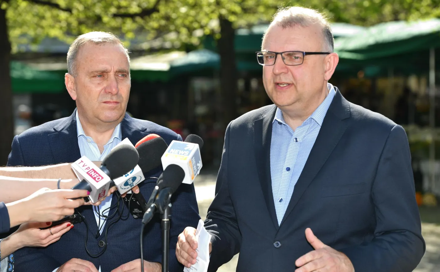 Grzegorz Schetyna i Kazimierz Michał Ujazdowski